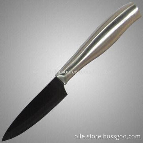 High-quality Stainless Steel Handle 3-inch Ceramic Paring Knife